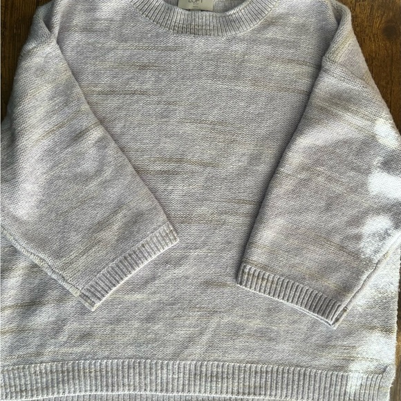 Loft Outlet SZ petite XL, pullover, fifty shades of grey knit sweater. - Picture 6 of 12